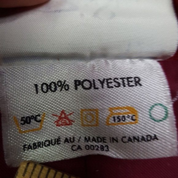 Vintage Paris Star Women sz 12 Blazer Red Made in Canada 🇨🇦 totally Canadian - Picture 8 of 8